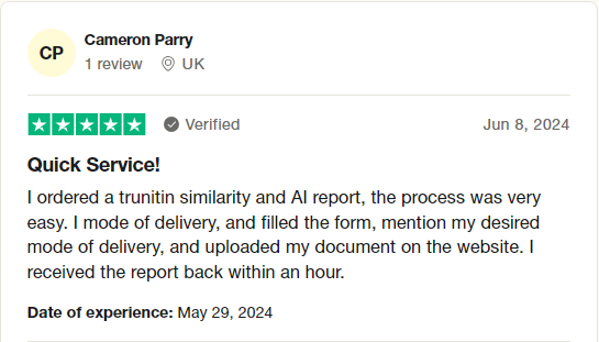 trustpilot review